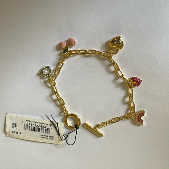 AUTHENTIC COACH STRAWBERRY BRACELET - Picture 5 of 8